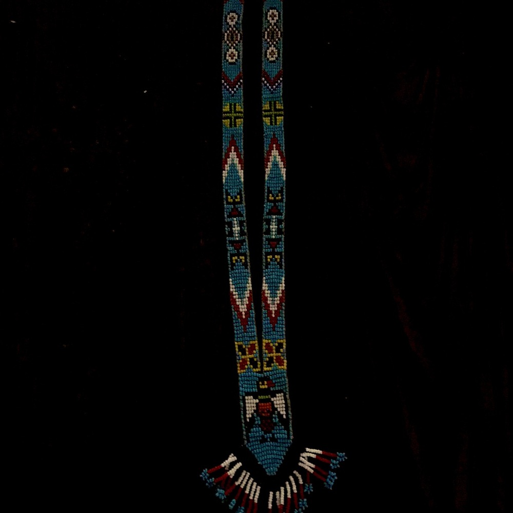 Vintage Indian Beaded Necklace